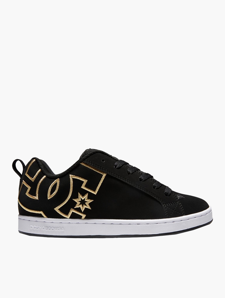 Gold dc shoes sales